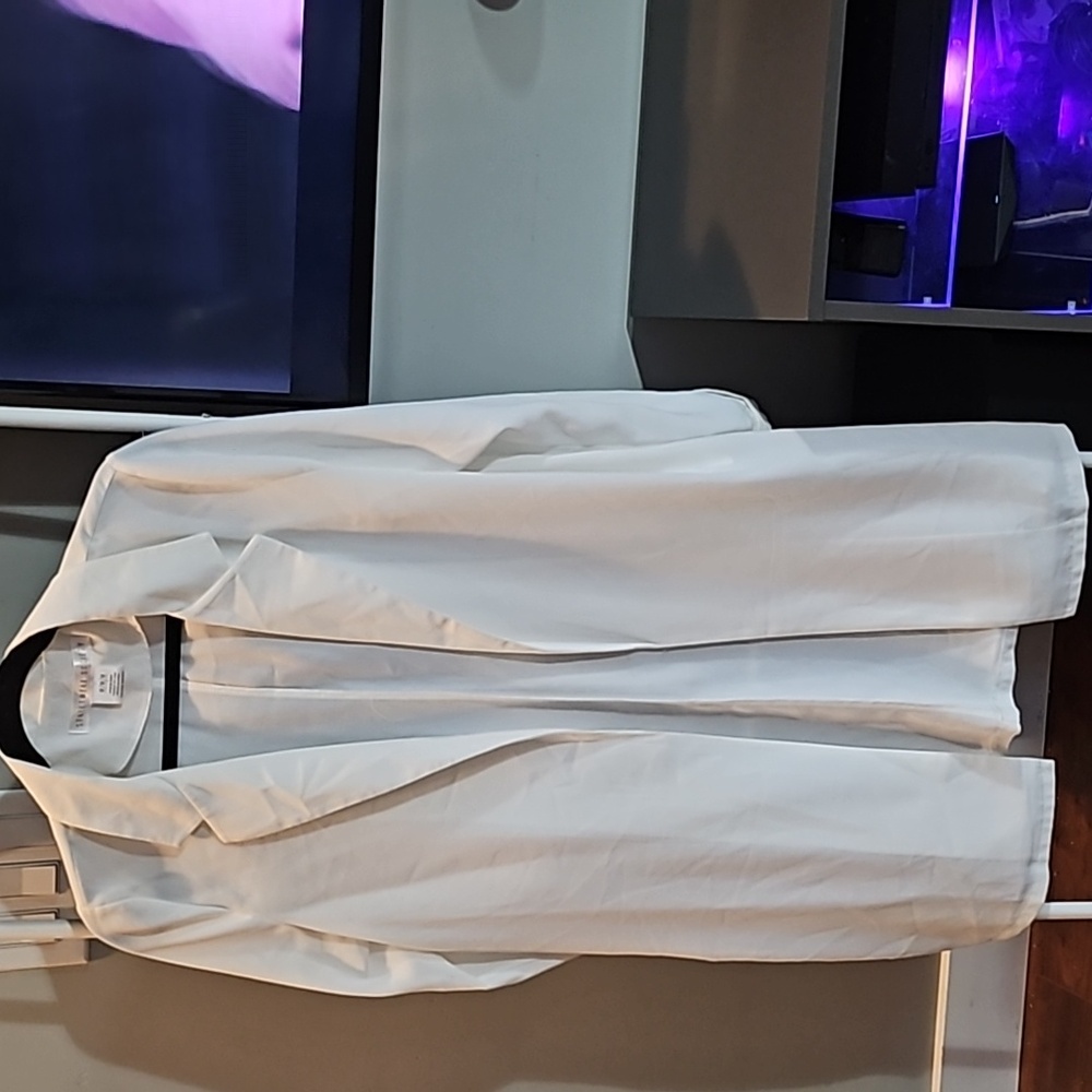 Streetwear Society white duster overcoat